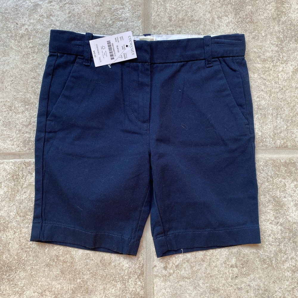 Crew Cuts J crew boys navy shorts size 7